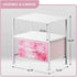 1 Sorbus Drawer Shelf Storage Nightstand - Kids Bedside Furniture End Table Night Stand with Steel Frame Wood Top