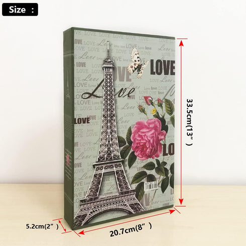 Photo Album 4"x6" 300 Pockets, Boxed Wedding Family Baby Anniversary Vacation Birthday Christmas Photo Albums