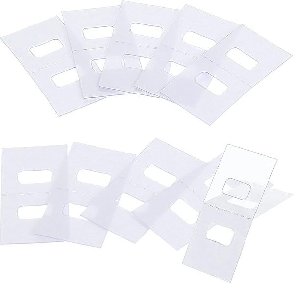 TOODOO Vertical Blind Repair Tabs, Vertical Blind Vane Saver, Clear, 30