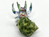 22k Seashell Hermit Crab Miniature Figurines Animals Hand Painted Blown Glass Art with Gold Trim Collectible Gift