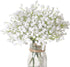 Veryhome 10PCS Fake Babys Breath Flowers - Artificial White Gypsophila for DIY Floral Bouquets