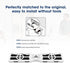 MARRIOTTO PureAir AF-2 Air Filter Compatible with Frigidaire FRGPAAF2, 6 Pack Filter for Air