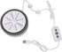 Mini Turbo Washing Machine, USB Portable Small Clothes Washer for Travel, Timed Adjustable Laundry Washer