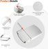 DGLOZE 4 4 Set Cheese Slicer Cutter with PCS Cheese Knife, Stainless Steel Cheese Cutter Board with Blade for Block