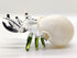 Seashell Hermit Crab Miniature Figurines Beach Animals Hand Blown Glass Art Collectible Gift Decorate - Scotch Shell