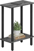 TUTOTAK Small Side Table, Narrow End Table, Skinny Sofa Table, Slim Nightstand,