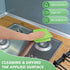 5 12Inchx12Inch 10 Pack SINLAND Microfiber Dish Cloth for Washing Dishes Rags Best Kitchen Washcloth Cleaning Cloths