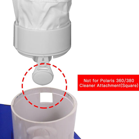 280 480 (4 Pack, 280 Pool Cleaner Replacement Filter Bag Fits for Polaris and Pool Cleaner All Purpose Bags Zipper