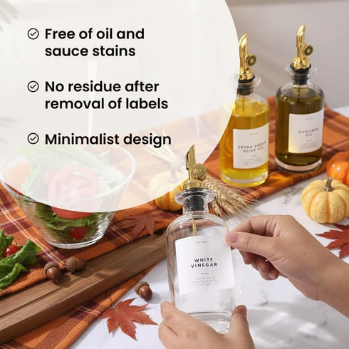 Set, 350ml Set 2 Molimoli - Premium Olive Oil Dispenser Bottles for Kitchen with Pourer - Oil and Vinegar Dispenser