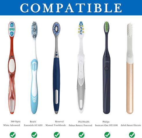 Linkidea Countertops (2PCS Toothbrush Holder, Mini Aluminum Single Holder Stand for Pen, Pencil, Shaver, Razor
