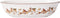 Pfaltzgraff Autumn Berry Oval Vegetable Bowl, 11 Inches, White