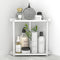 FLE Corner Bathroom Counter Organizer, Bathroom Organizer Countertop,Countertop Storage Shelf for Bath,