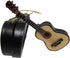 Kurt Adler Wood Pearlized Guitar Ornament, 5.52"