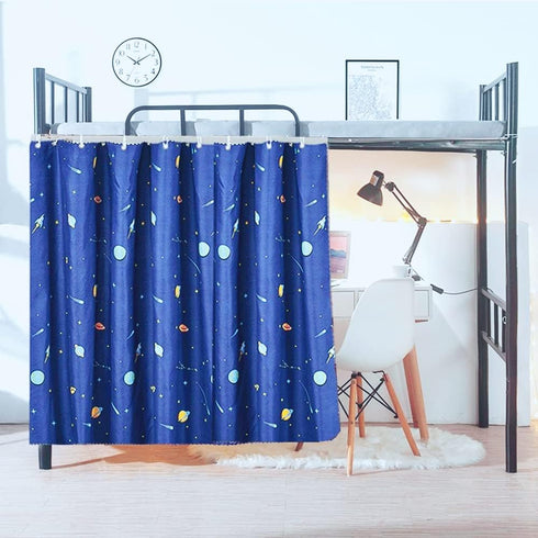 JIAHG Bunk Bed Curtains for Students Dormitory - Single Bed Tent Curtain, Blackout Cloth, Mosquito Protection