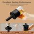 Oil Dispenser Bottle with Heat Resistant Brush, Glass Oil Container with Silicone Basting Brush for Cooking