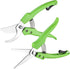 WORKPRO 2 Pcs Garden Clippers Kit, 8" Bypass Pruner & 8.5" Straight Blade Shear for Trimming Plants & Flowers