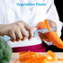 Travel Pocket Paring Knife, Folding Vegetable Peeler, Multi Function Small Portable Knife for Kitchen
