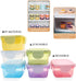 6Pcs Small Food Storage Containers, Airtight Leakproof Lids, Small Freezer Containers for Condiment Sauce, 5oz