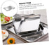 Barbecue Plate Tray, Korean BBQ Grill Pan, Stainless Steel Bakeware, Food Oven Trays, Mixing Salad Tray