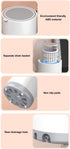 Portable 2 in 1 Mini Washing Machine, 6L Washer and Spin Dryer with Drain Basket for Apartment RV (US Plug)