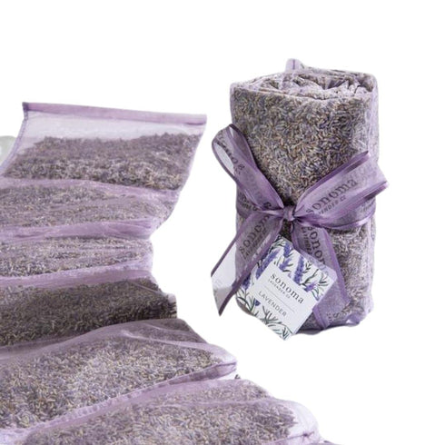 Sonoma Lavender Dried Lavender Sachets by The Yard, Natural Air Freshener for Home, Car, Room, Closet