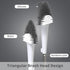 Hillyfe Set,Silicone Brush,5 Toilet Brush and Holder Removable Cleaner PCS Toilet Bowl Cleaner Tablets and Wall-Mount