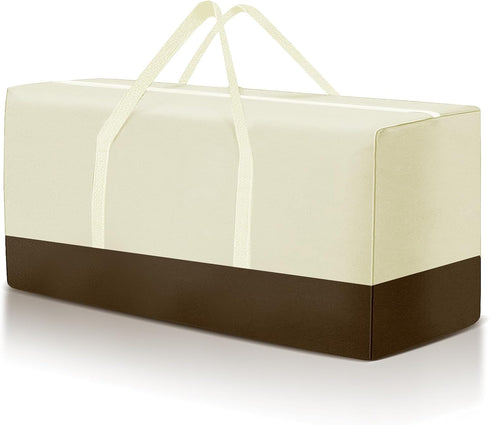 68 30 20 Inch, Extra Large Patio Outdoor Waterproof Cushion Storage Bag, Outdoor Cushion Furniture Storage Bag