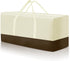 68 30 20 Inch, Extra Large Patio Outdoor Waterproof Cushion Storage Bag, Outdoor Cushion Furniture Storage Bag