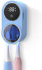 Biodzzs Toothbrush Holder and Cleaner for Bathroom Light Cleaning Fan Drying Round in