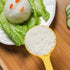 Yellow Rice Paddle Scoop Mold for Rice Ball Making - Non-stick Sushi Mold - Kitchen Gadget for Home and Restaurant