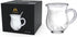 LEMONSODA Insulated Double Wall Milk Pitcher - Cute Cow Design Creamer, Tea, Milk, Coffee Pitcher (250 mL)