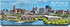 Buffalo Panoramic Fridge Magnet, Niagara New York State Travel Souvenir
