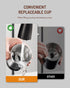 SHARDOR Electric Super Silent Coffee Grinder, Herb Grinder, Spice Grinder, Espresso Grinder with 1 Removable Stainless