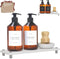 FINESSY Modern Hand and Dish Soap Dispenser Set for Kitchen Counter with