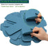 Pan Pot Protectors, Larger & Thicker Protector Pads, 12 Pcs Pot Separator Pads for Protecting and Stacking Cookware