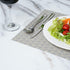 Restaurantware-Speculo 16 X 12 Inch Woven Placemats, Set of 6 Rectangle Table Placemats - Easy to Clean