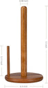 Countertop, Acacia Wood Paper Towel Holder Wooden Paper Towel Holder Thicken Base for Kitchen, Easy to Assemble