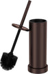 Toilet Brush and Holder Set: 304 Stainless Steel Heavy Duty Toilet Bowl