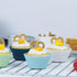 Silicone Baking Muffin Cups 12 Pack, Reusable Cupcake Liners, BPA Free, Dishwasher Safe (White, Green, Navy, Dusty Blue)