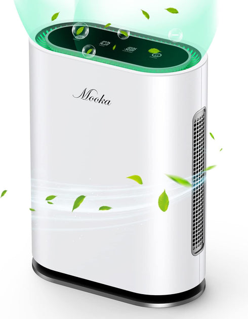 MOOKA Composite HEPA Air Cleaner Replacement Filter, Large Room Air Purifier, Single Pack