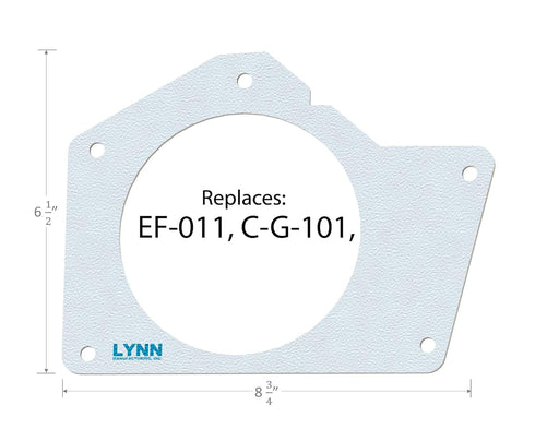 Lynn Manufacturing Pellet Stove Exhaust Blower Housing Gasket EF-011, C-G-101, 6105721