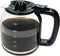 12 CUP Replacement Glass Carafe Pot ONLY for Ninja Coffee Maker CE251 CE250 CE200 CE200C CE201 CE201C series, Ninja