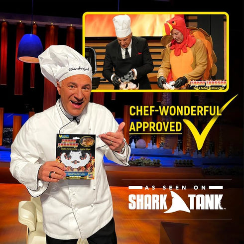for Chicken I As Seen on Shark Tank I Cooks Evenly & Makes Meat Juicier I Easy-to-Use & Dishwasher Safe I for Ovens