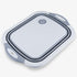 Cheer Collection Collapsible Cutting Board - Silicone Foldable Non-Slip Chopping Board with Drainage Hole