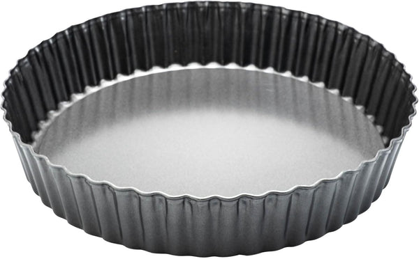 Deep Dish Quiche Pan, 11” x 2” Tall Nonstick Pie Pan with Removable Bottom for Baking