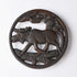 BRASSTAR Cast Iron Bull Pot Trivet Decorative Rusted Design Recycled Metal Hot Dishes