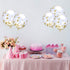 Gold Confetti 1 inch Glitter Table Confetti 5000 pcs for Wedding Party Decoration or Filled Balloons