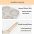 JUSTUP Nonstick Frying Pan, 4-Cup Egg Pan, 7.5 Inch Granite Skillet with Anti-scald Handle for Breakfast