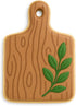 Cow Ear Tag/Animal Ear Tag 4 Inch Cutting Board Cookie Cutter, Tin Plated Steel, Made in the USA