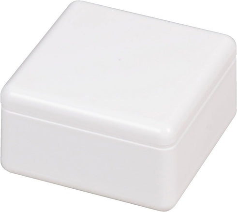 Onigiri Sand Maker C-451 for Bento, Onigirazu Cube Box, White (Japan Made)